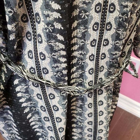 NWOT 💟 Casa Donna Long Button Shirt Blouse Top - Picture 11 of 13
